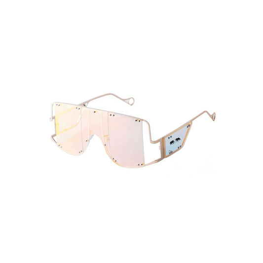 Rosa retro solbriller